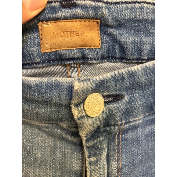 Mother The Looker Briefly Gorgeous Women's Jeans 29 Skinny Stretch Blue Denim - Picture 4 of 12